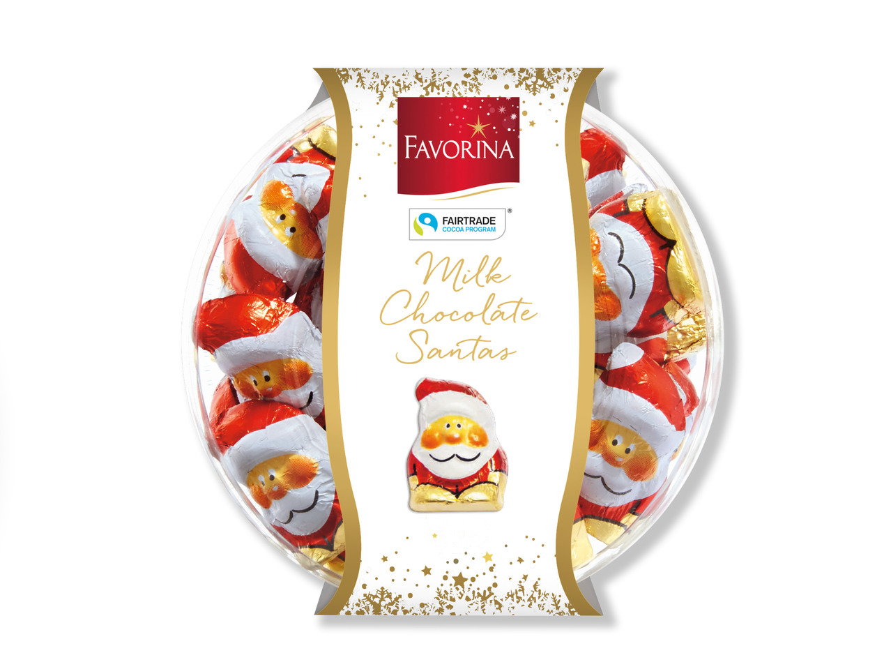Små chokoladefigurer