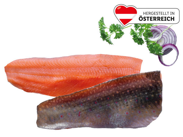 Frisches Saiblingsfilet