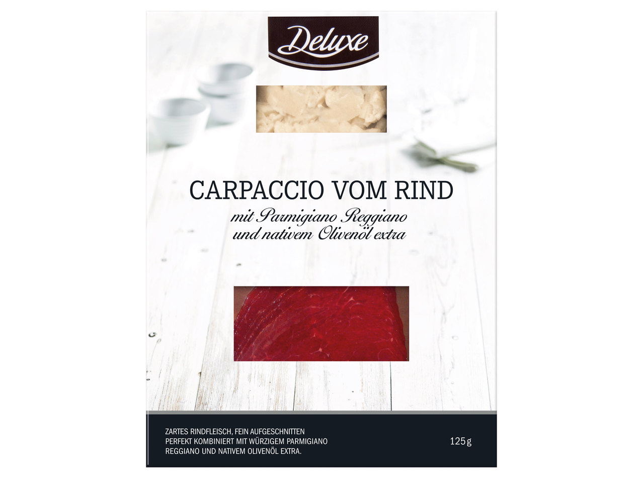 DELUXE Carpaccio vom Rind