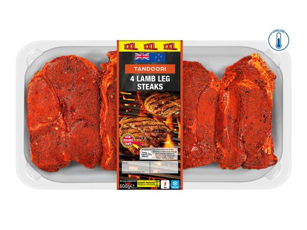 Tandoori Lamb Leg Steaks