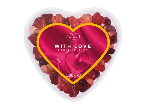 For You Fruit Jelly Hearts