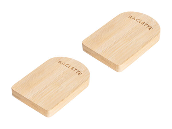 Dessous de plat pour poêlons à raclette Mäser, lot de 2