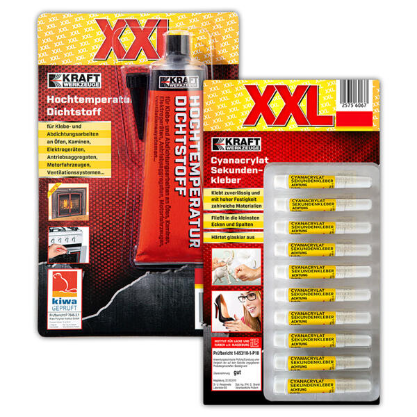 XXL-Dicht- und Klebstoffe