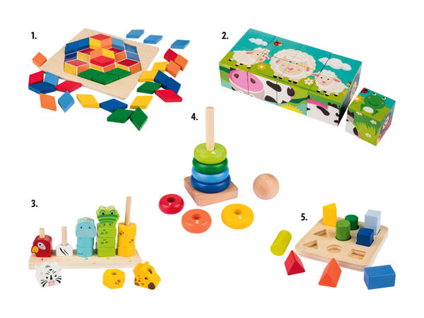 Jeu en bois véritable