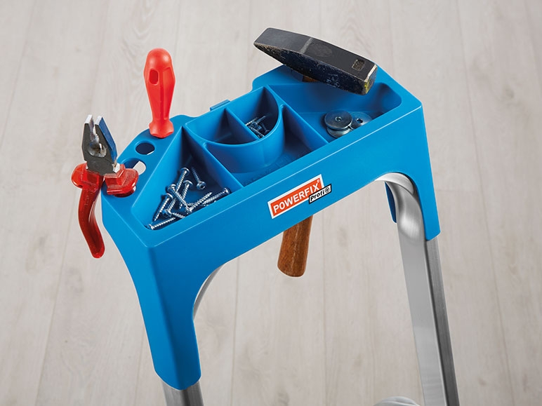 POWERFIX Aluminium Household Ladder