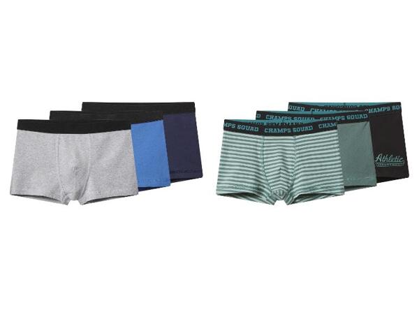 Chlapecké boxerky, 3 kusy