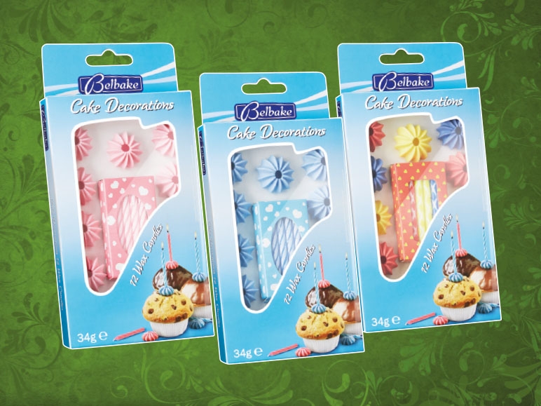 Bougies et décorations en sucre
