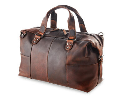 Leather or Canvas Overnight Bag
