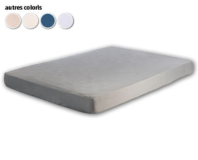 Drap-housse en satin mako MY LIVING STYLE