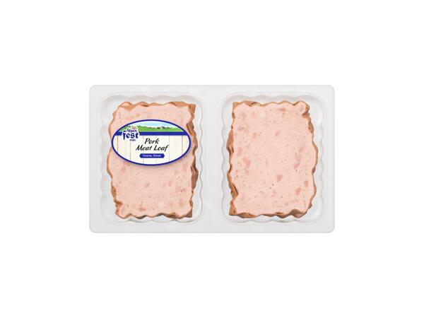 Alpenfest Bavarian Style Meatloaf Sliced