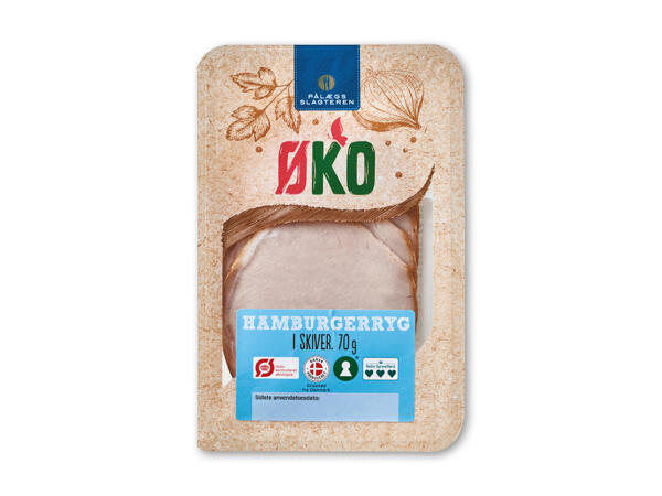 Økologisk hamburgerryg