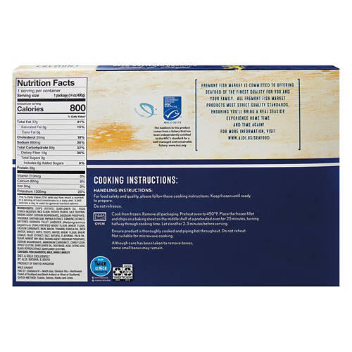 Beer Battered Haddock & Chips, 14 oz