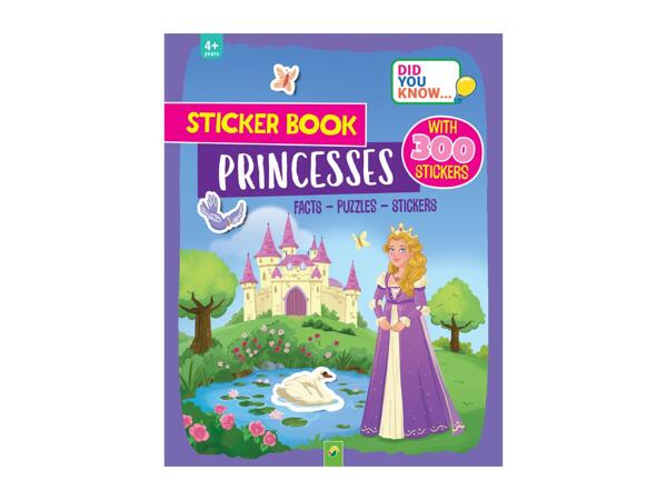 Kids' Educational Sticker Book Assortment