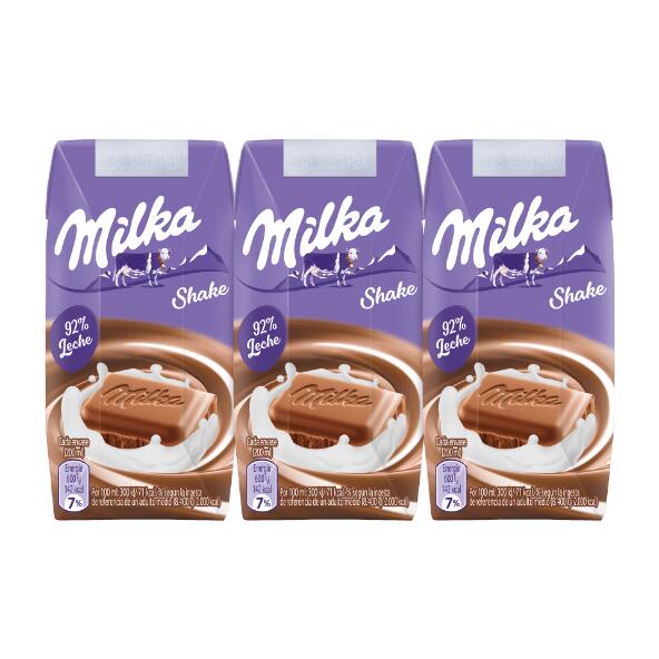 Milka Leite com Chocolate