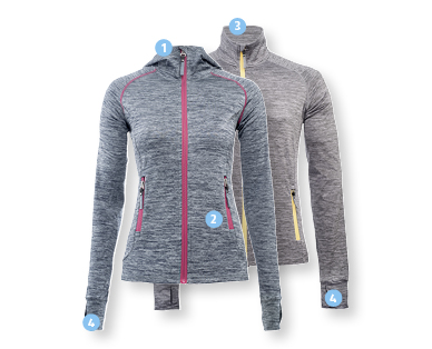 INOC Damen-/Herren-Trail-Warm-up-Jacke