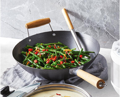 Carbon Steel Wok 35cm