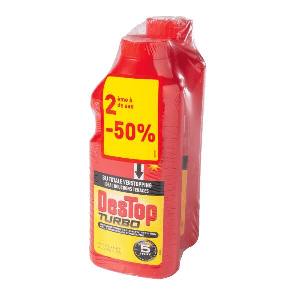 DESTOP TURBO(R) 				Déboucheur, 2 pcs