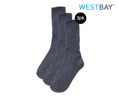 Men's Winter Crew Socks 3pk