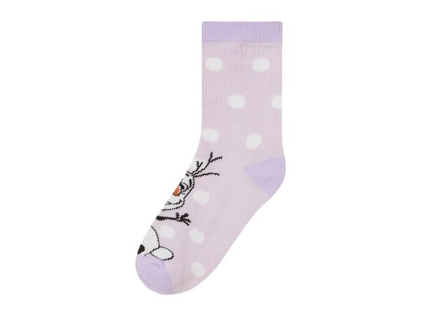 Kids' Frozen Socks - 3 Pairs