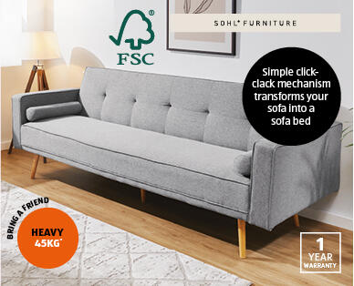 Sofa Bed – Grey