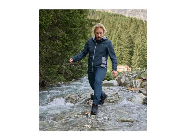 CRIVIT Men's Blue Thermal Softshell Jacket