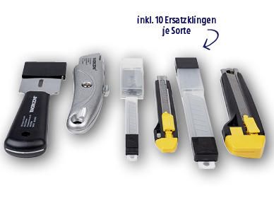 WORKZONE(R) Heimwerker-Messer-Set