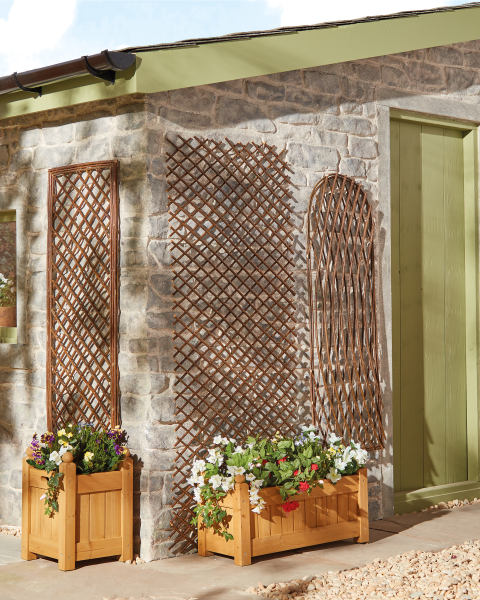 Gardenline Arched Willow Trellis