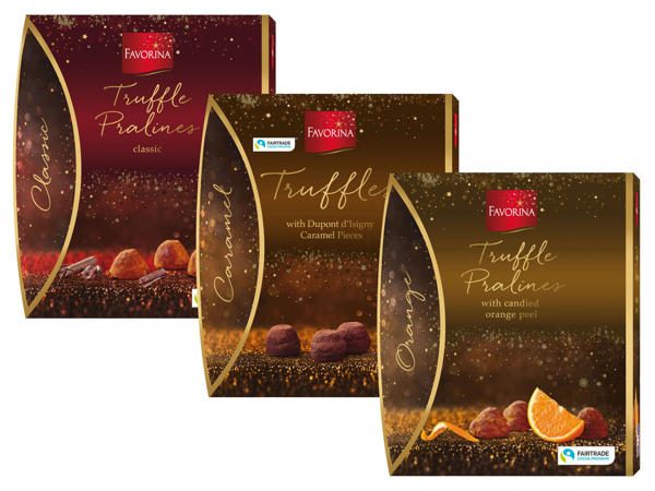 FAVORINA Trüffelpralinen