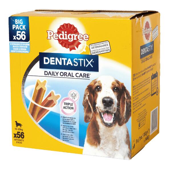 PEDIGREE(R) 				Dentastix medium, 56 st.