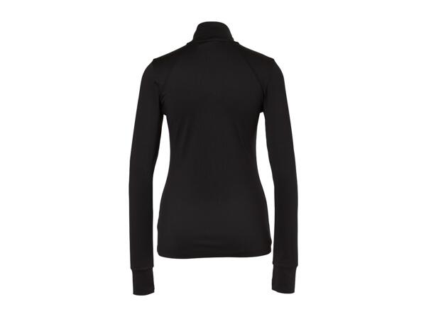 CRIVIT Ladies' Black Thermal Sports Top
