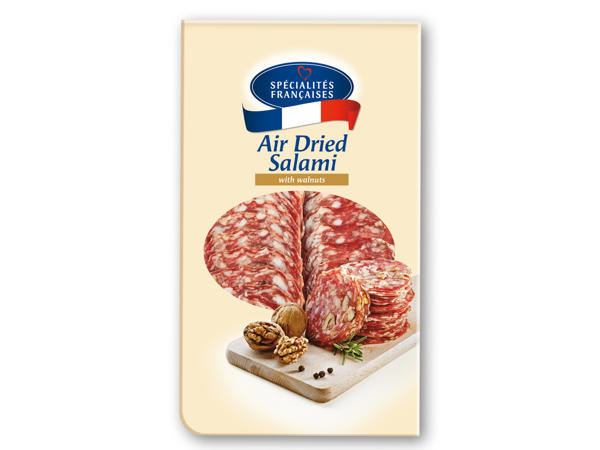 SPÉCIALITÉS FRANÇAISES Salami i skiver