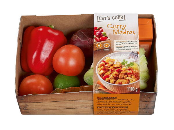 Pack repas curry Madras