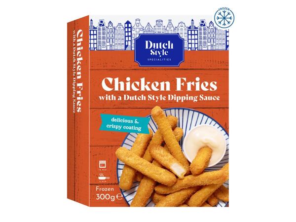 Chicken Fries with Mayonnaise Dip