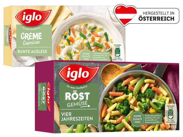 Iglo Röst- oder Cremegemüse