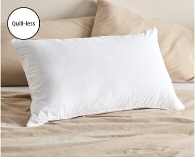 Quill-Less Duck Feather Pillow