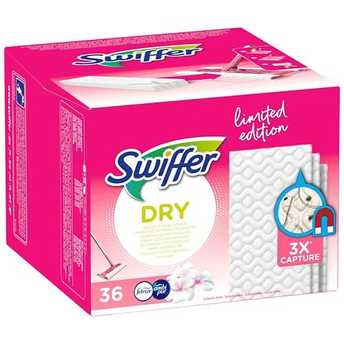 SWIFFER Serpillières sèches roses