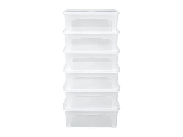 Livarno Home Small Storage Boxes - 6 Pack