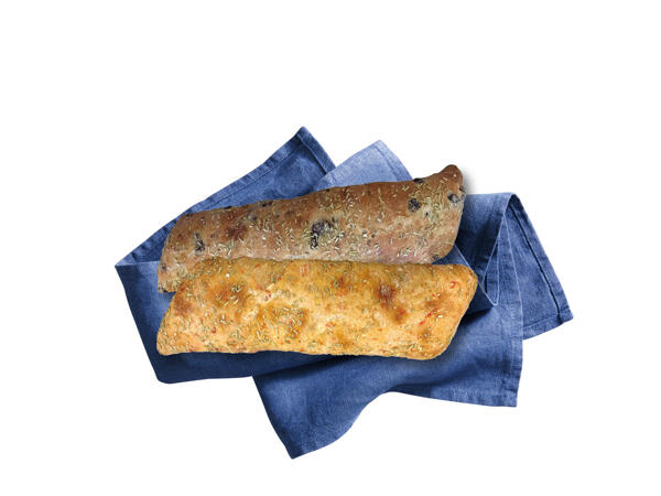 Chiliciabatta/Olivciabatta
