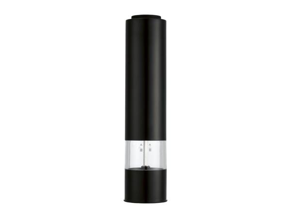 SILVERCREST Black Electric Salt or Pepper Mill