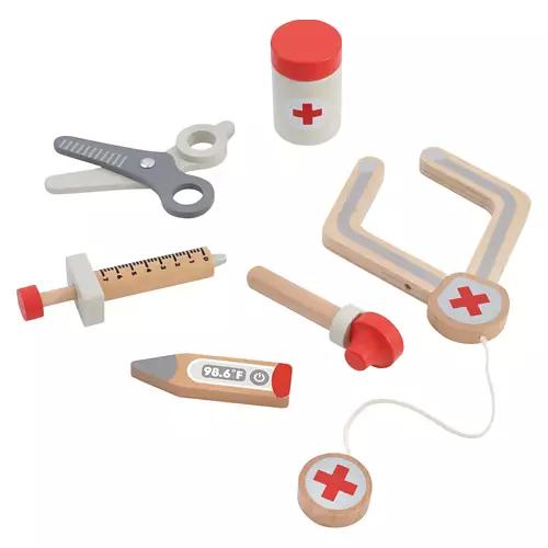 Kids Wooden Roleplay Vest - Doctor