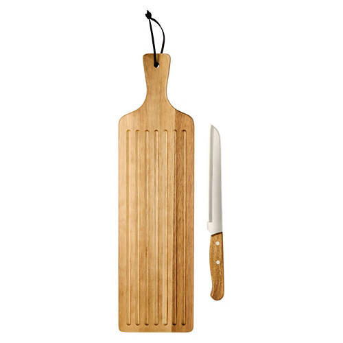 Bread Board & Knife Set