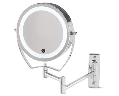 Easy Home Double-Sided Lighted Mirror