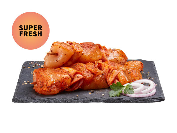 Brochette de blanc de poulet