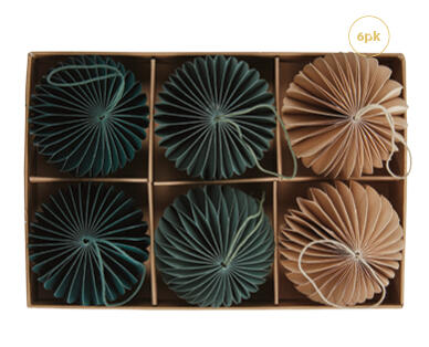 Tree Decorations 6pk