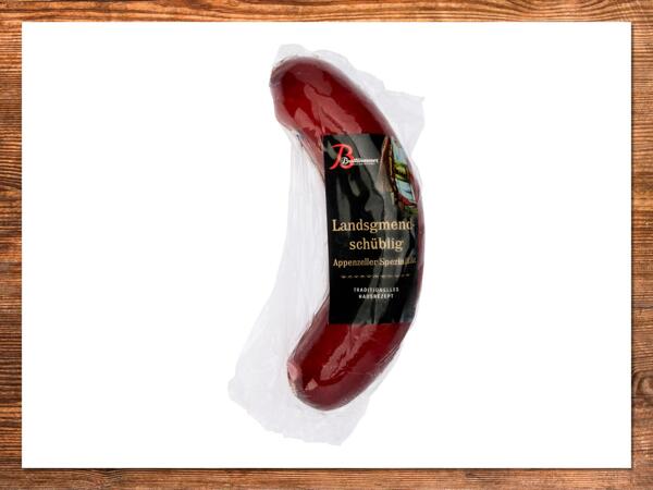 Landsgemeinde-Schüblig (Aktion nur in der Deutschschweiz gültig)