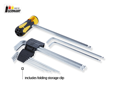 HEX ALLEN KEY WRENCH SET 10PC