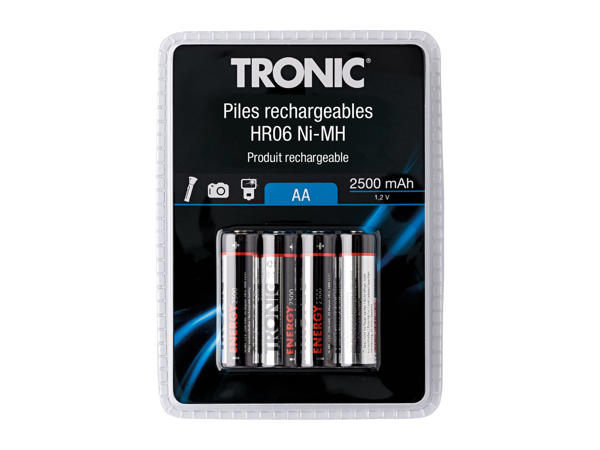 Tronic NiMH Rechargeable Batteries1