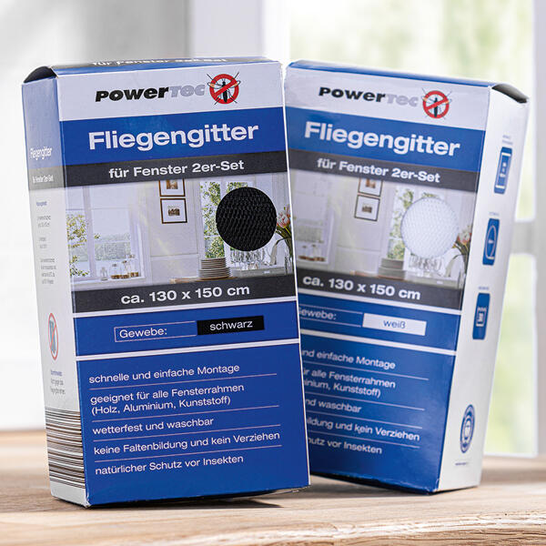 Fenster-Fliegengitter 2er-Set