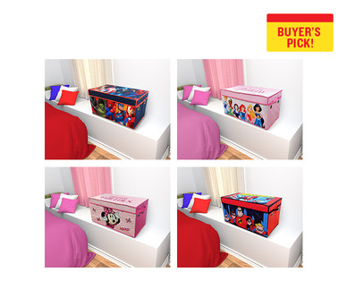 Disney or Marvel Licensed Collapsible Storage Trunk