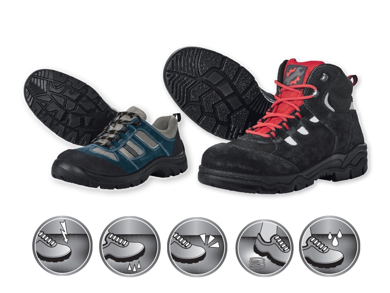 POWERFIX(R) Men's Leather S3 Safety Boots/Shoes